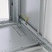 Шкаф серверный напольный 42U (600 × 1000) дверь перфорированная