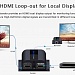 Lenkeng LKV372Pro - Удлинитель HDMI, FullHD, CAT6, до 50 метров, проходной HDMI